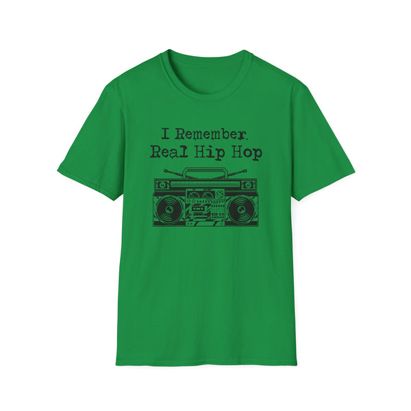 I Remember Real Hip Hop Tシャツ