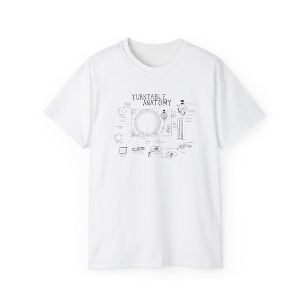 Turntable Anatomy ヘビーウェイトTシャツ