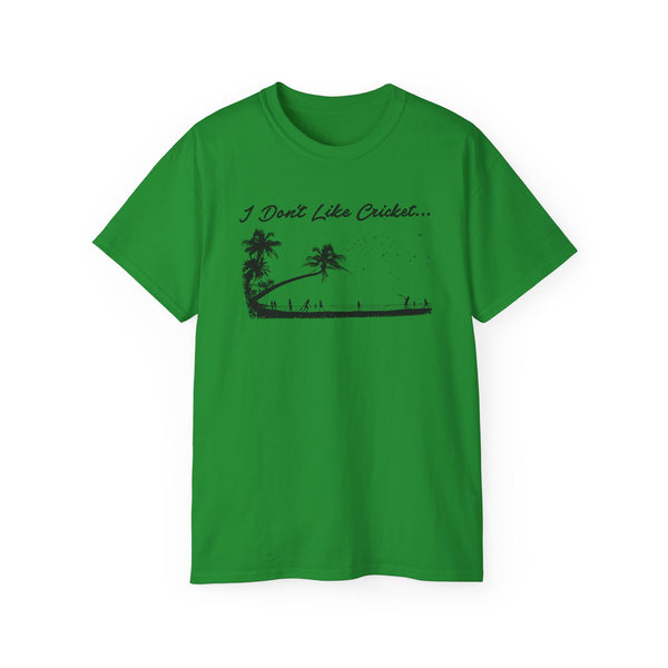 I Don't Like Cricket Dreadlock Holiday 10cc ヘビーウェイトTシャツ