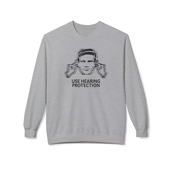 Use Hearing Protection クルーネックトレーナー