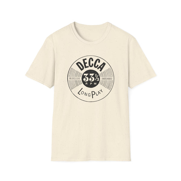 Decca Records Long Play Tシャツ