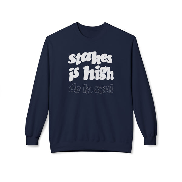 De La Soul Stakes Is High クルーネックトレーナー