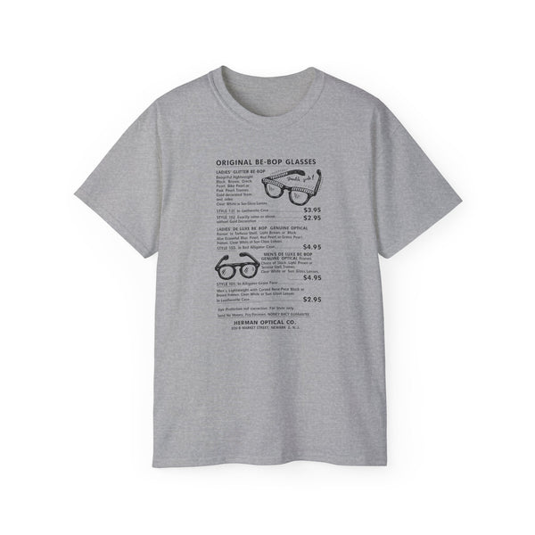 Be-Bop Glasses 2 ヘビーウェイトTシャツ