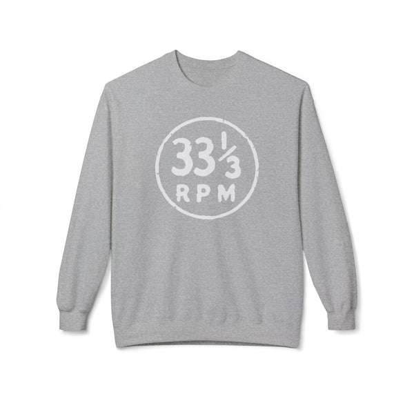 33 1/3 RPM クルーネックトレーナー