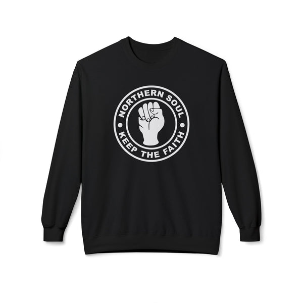 Northern Soul Keep The Faith クルーネックトレーナー