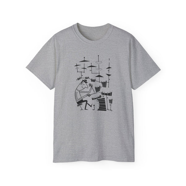Jazz Drummer 2 ヘビーウェイトTシャツ