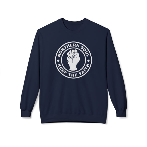 Northern Soul Keep The Faith クルーネックトレーナー