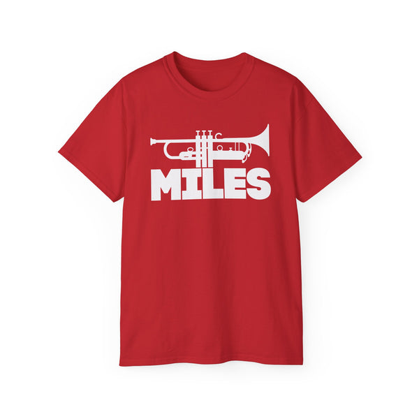 Miles Davis Trumpet ヘビーウェイトTシャツ