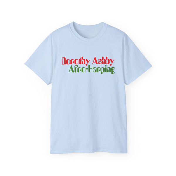Dorothy Ashby Afro Harping ヘビーウェイトTシャツ
