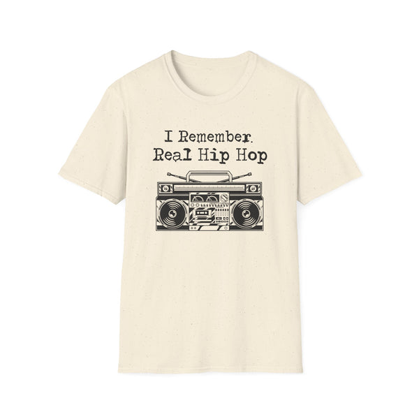 I Remember Real Hip Hop Tシャツ