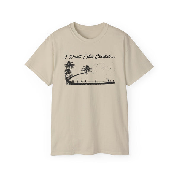 I Don't Like Cricket Dreadlock Holiday 10cc ヘビーウェイトTシャツ
