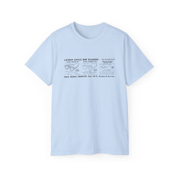 Be-Bop Glasses ヘビーウェイトTシャツ