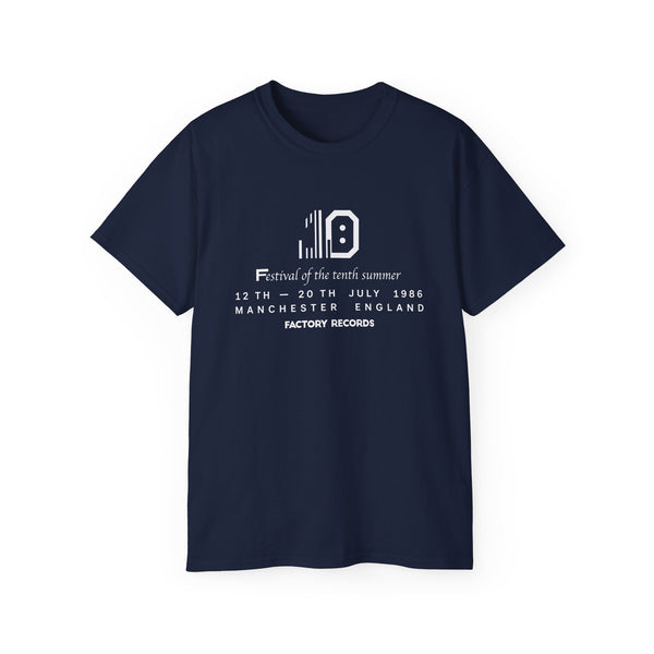 Factory Records Festival Of The 10th Summer ヘビーウェイトTシャツ