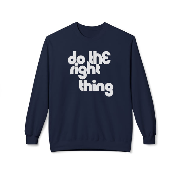 Do The Right Thing クルーネックトレーナー