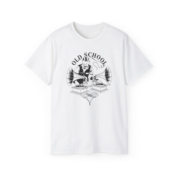 Old School DJ ヘビーウェイトTシャツ