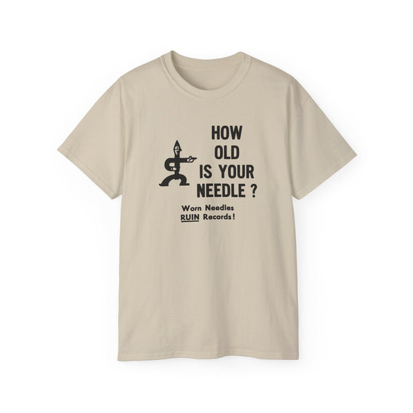 How Old Is Your Needle ヘビーウェイトTシャツ