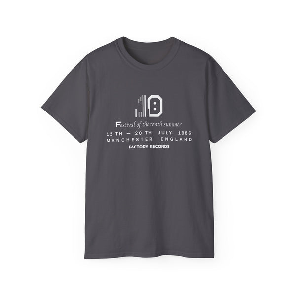 Factory Records Festival Of The 10th Summer ヘビーウェイトTシャツ