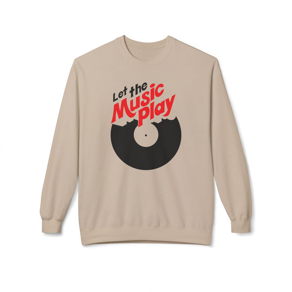 Let The Music Play クルーネックトレーナー
