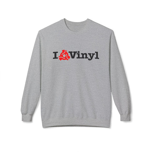 I Love Vinyl クルーネックトレーナー