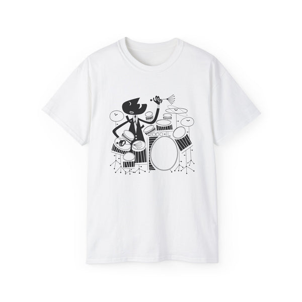 Jazz Drummer ヘビーウェイトTシャツ
