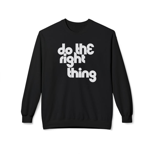 Do The Right Thing クルーネックトレーナー
