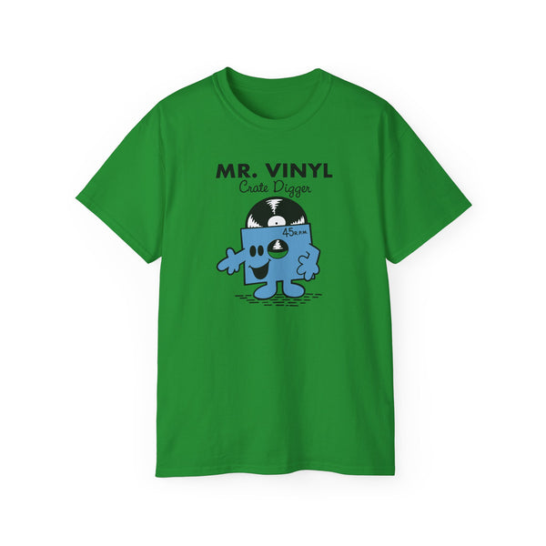 Mr Vinyl Crate Digger ヘビーウェイトTシャツ