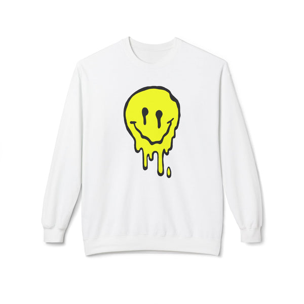 Melted Smiley Acid House クルーネックトレーナー