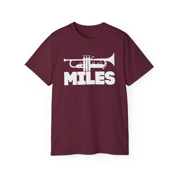 Miles Davis Trumpet ヘビーウェイトTシャツ