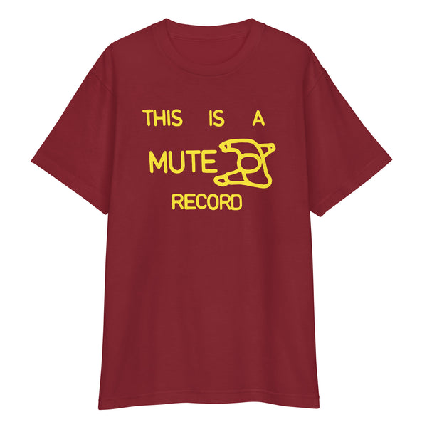 This Is A Mute Record T Shirt - Soul Tees Japan