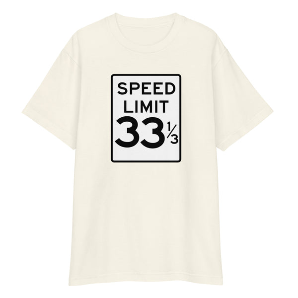 Speed Limit 33 RPM T Shirt