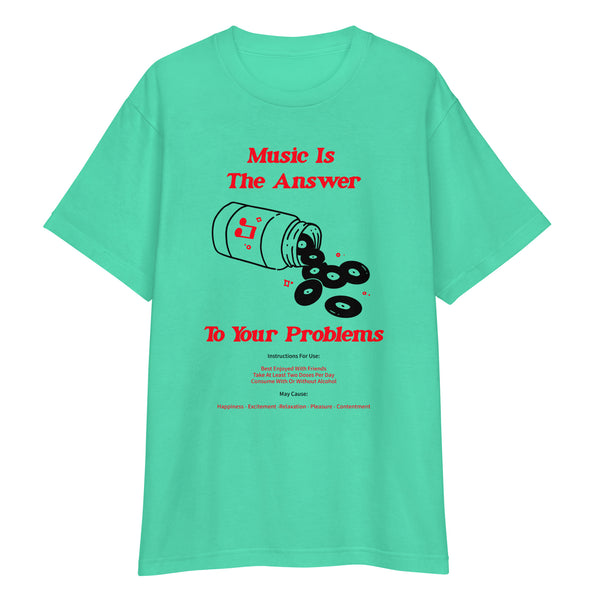 Music Is The Answer T Shirt - Soul Tees Japan